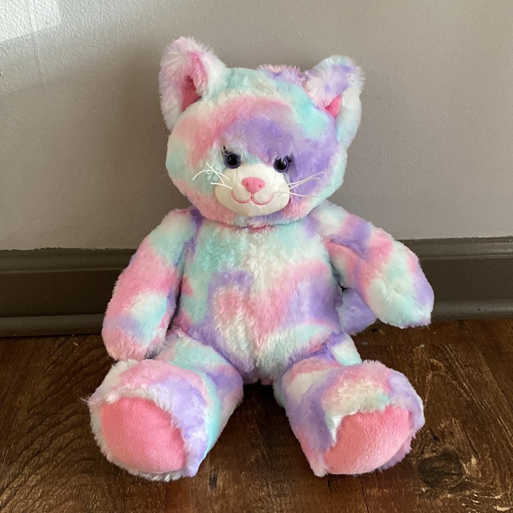 Cotton Candy Kitty Build-a-bear